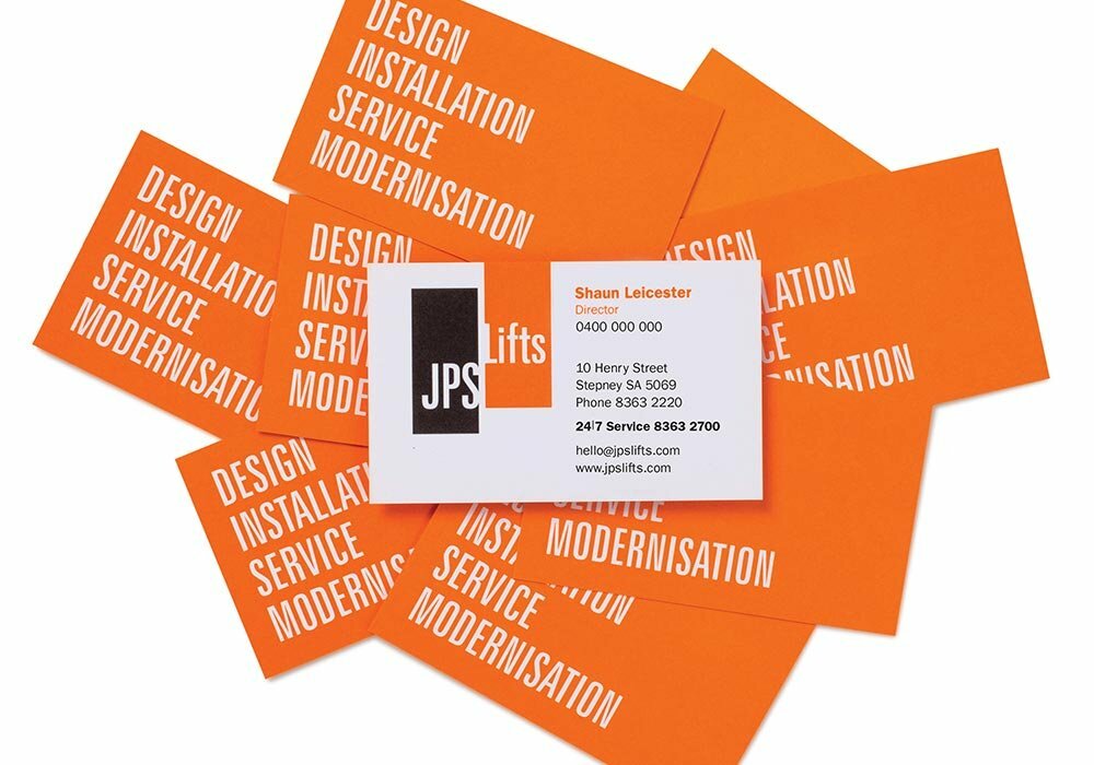 JPS Lifts Business Cards