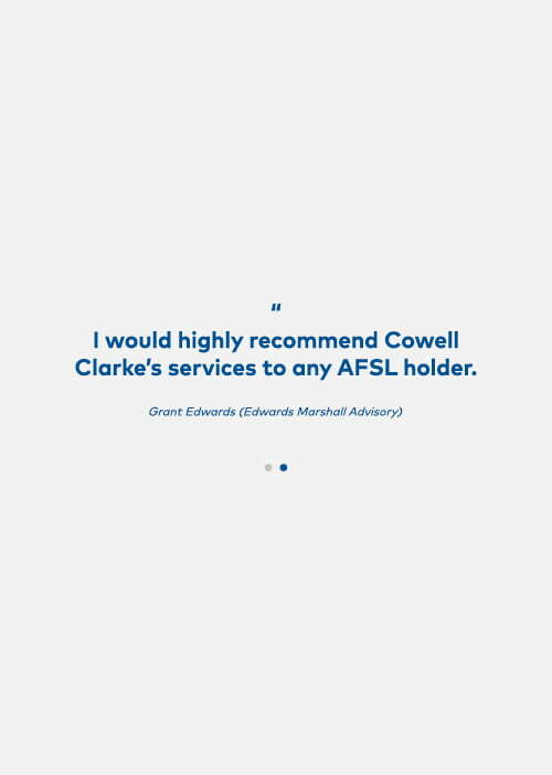 Cowell Clarke Website Quote