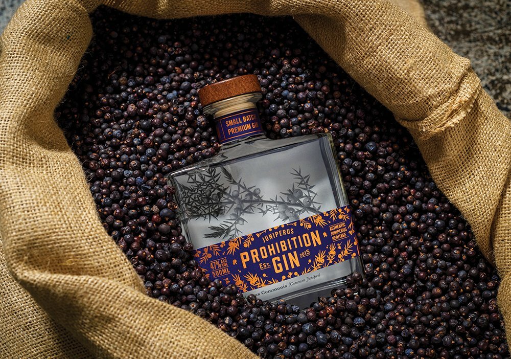 Prohibition Liquor Juniperus Gin Feature