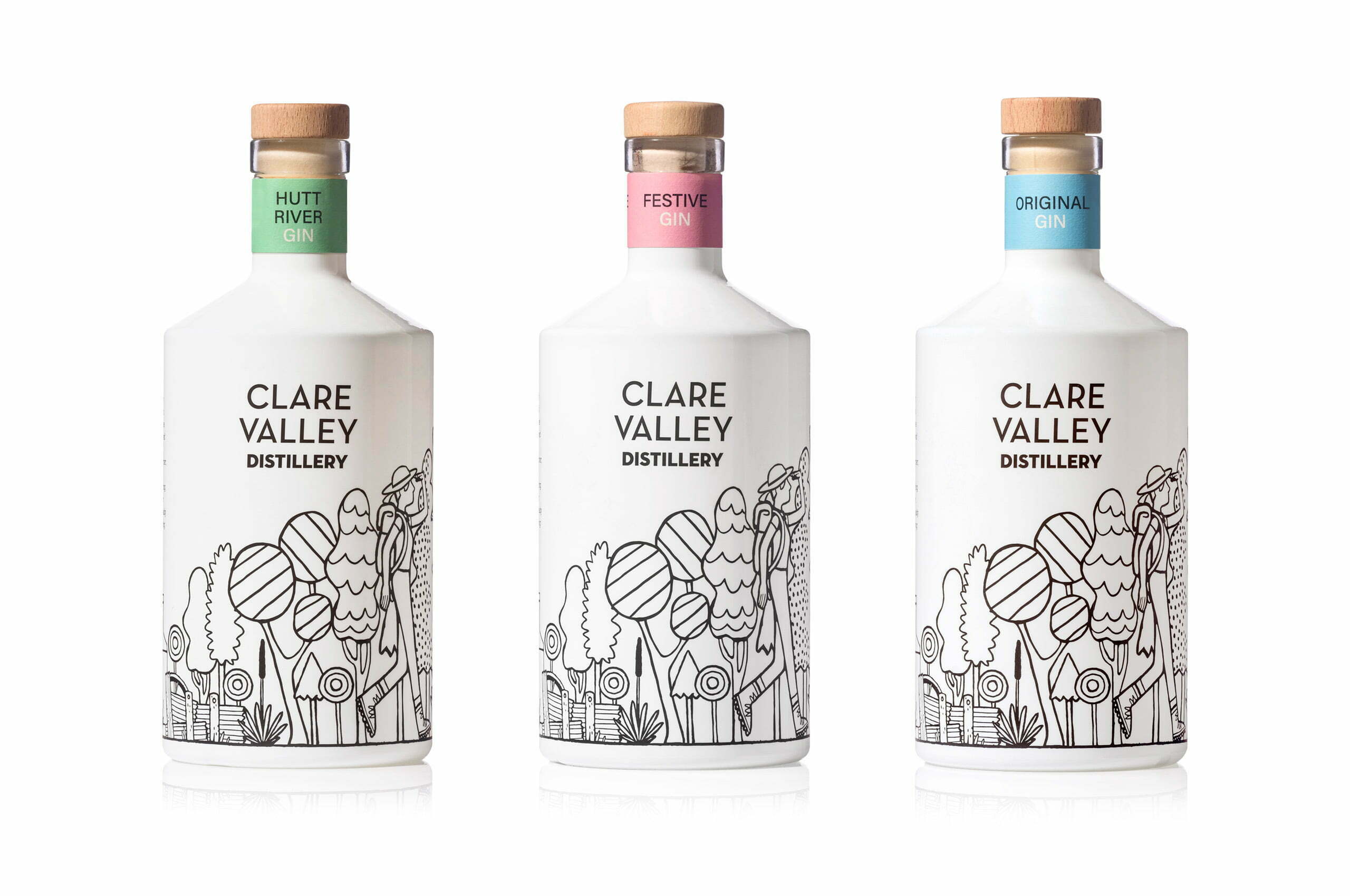 Clare Valley Distillery Hutt River and Original Gins