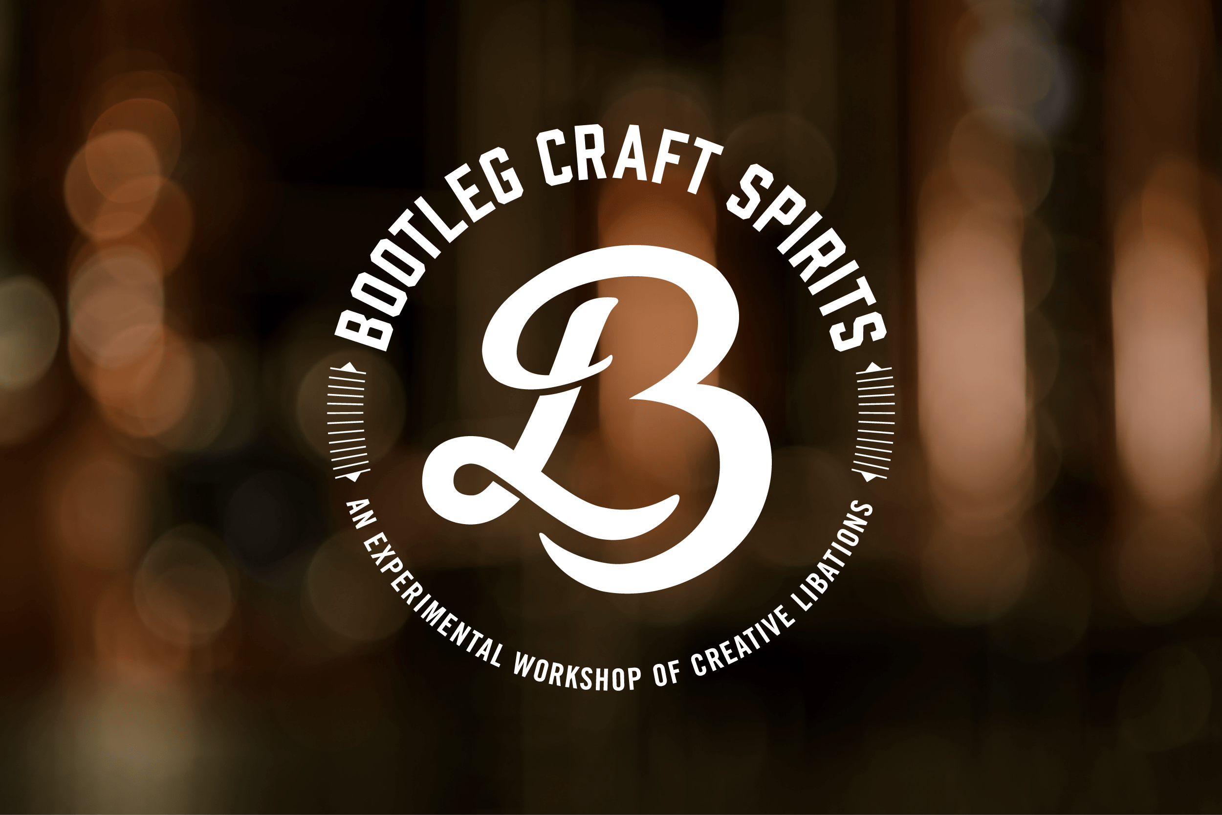 Bootleg Craft Spirits Coffee Liqueur Brand Mark