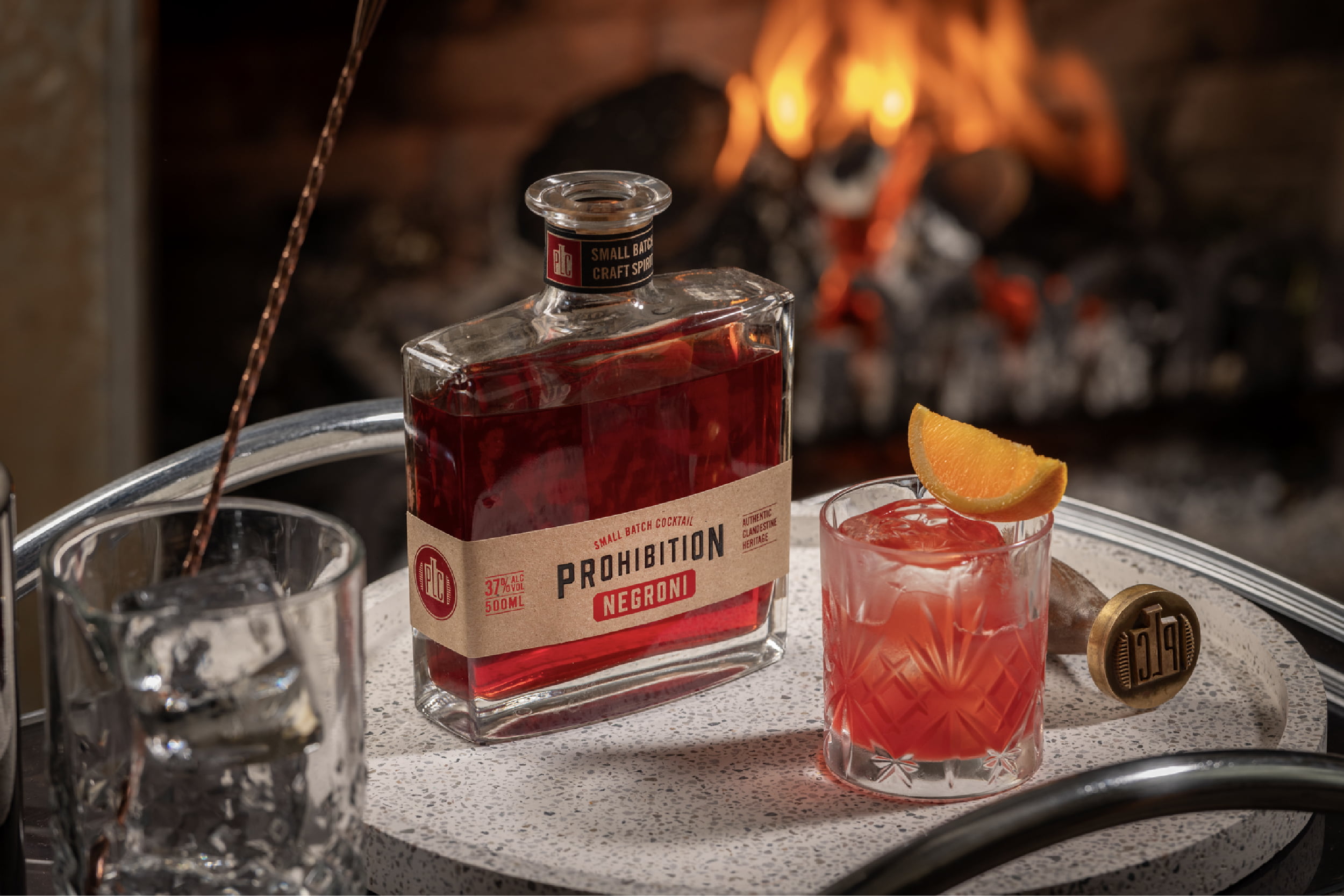Prohibition Negroni Brand Packaging Spirits