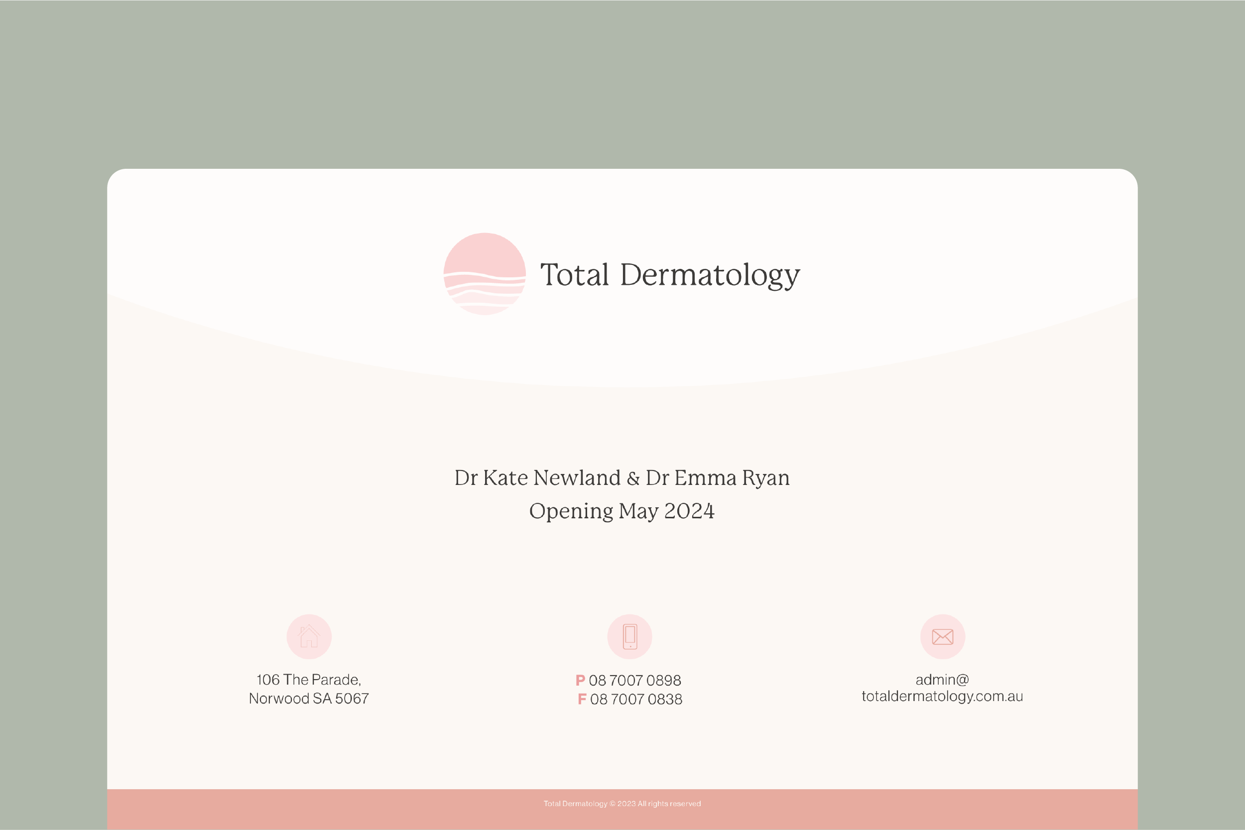Total Dermatology Holding Page