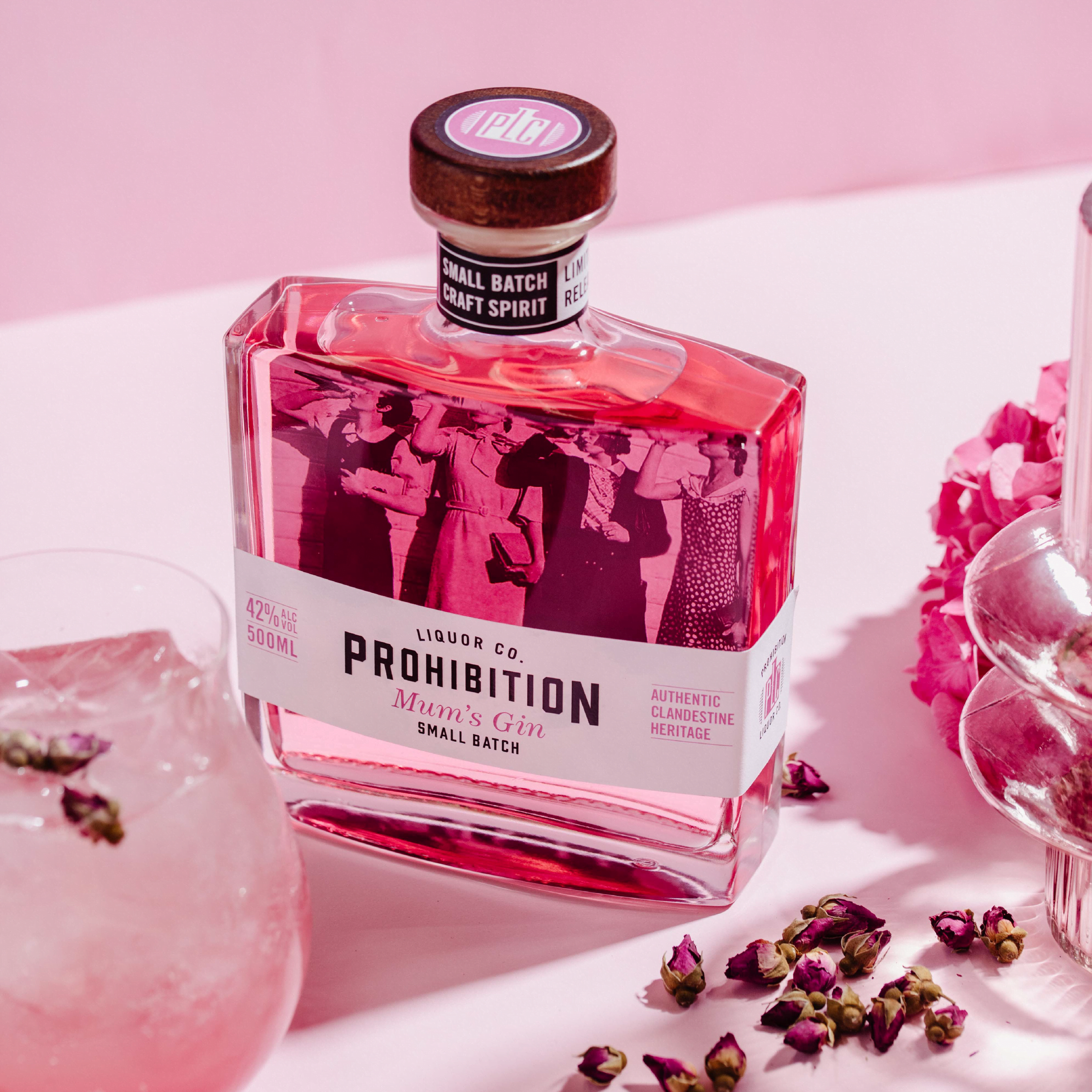 Prohibition Mums Gin with Gin and Tonic