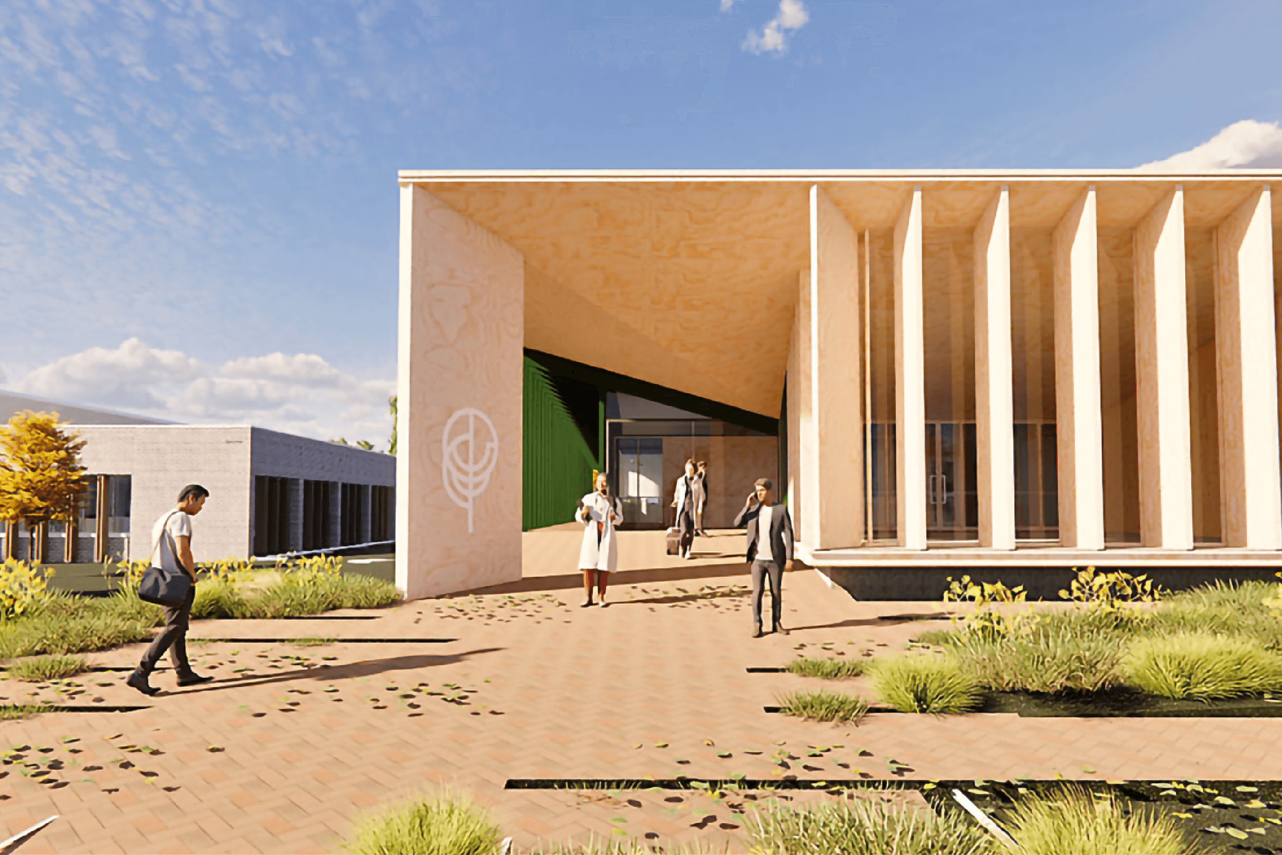 Architectural Illustration for Forestry Centre of Excellence Mount Gambier South Australia